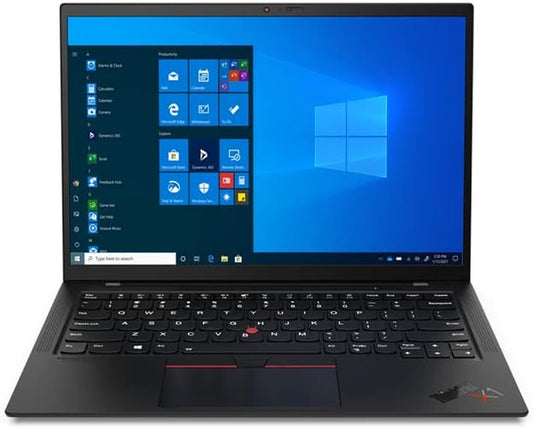 LEN Thinkpad X1 Carbon 9Th Gen, I7, 16GB, Iris Xe Graphics, No Touch, Backlit KB, FP Reader, W10P, 3Yr Prem Warranty Includes 3Yr Onsite, 3Yr ADP, 3Yr Battery, 3Yr Phone Support (16GB RAM, 1TB SSD)