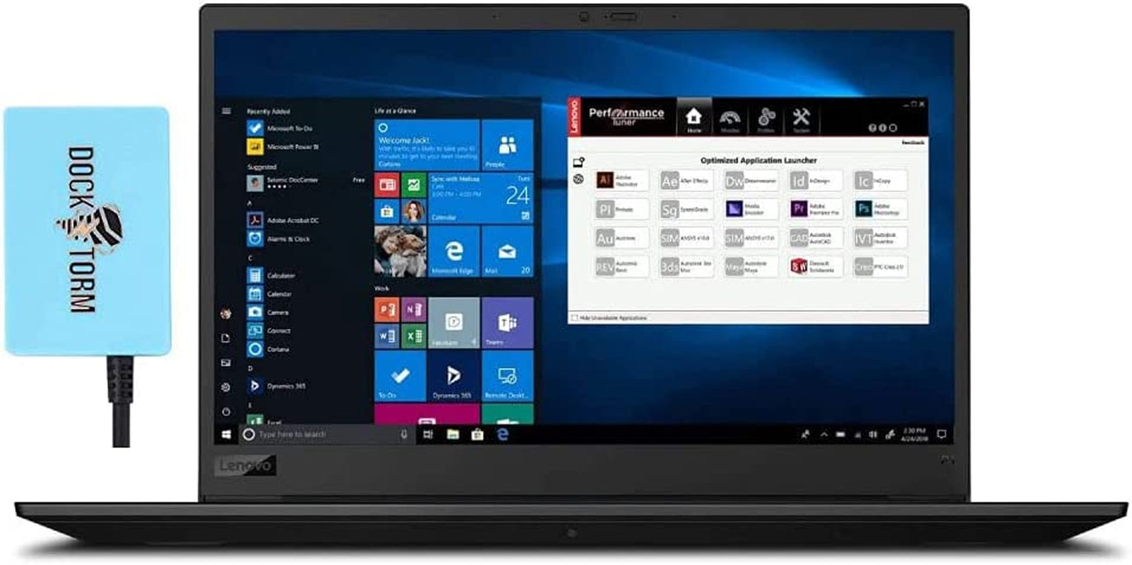 Thinkpad P1 Gen 3 15.6” IPS + FHD Laptop (Intel I9-10885H 8-Core, 64GB RAM, 2X1Tb Pcie SSD RAID 0 (2TB), Quadro T2000 Max-Q, Backlit KB, Fingerprint, Wifi 6, BT 5.2, Win11P) W/Hub
