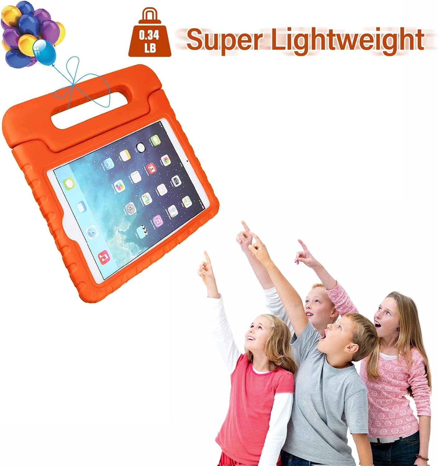 Kids Case Shockproof for Ipad Mini 5/4/3/2/1, Ipad Mini 4Th Generation Case for Kids, Convertible Handle Light Weight Super Protective Stand Cover Case for Ipad Mini 5Th Gen 7.9 Inch