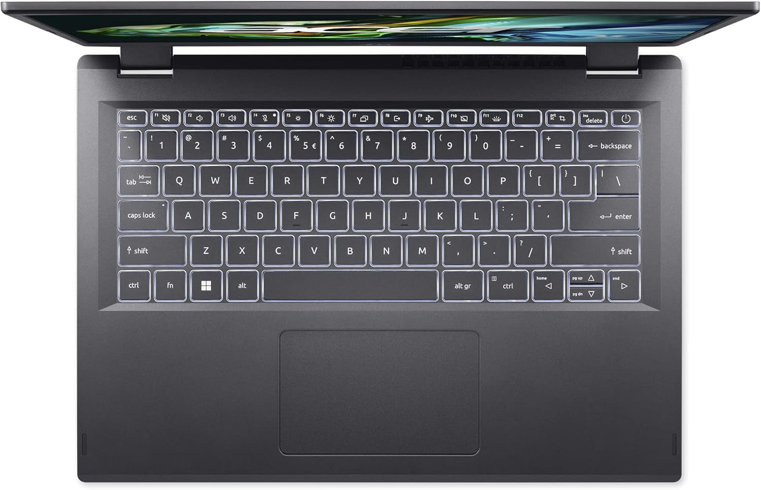 Aspire 5 14 Slim Laptop | 14" WUXGA (1920 X 1200) IPS |Core I5-1335U | Intel Iris Xe Graphics | 8GB LPDDR5 | 512GB Gen 4 SSD | Wi-Fi 6E | Usb4/Thunderbolt 4 | Backlit KB | A514-56M-576D, Gray