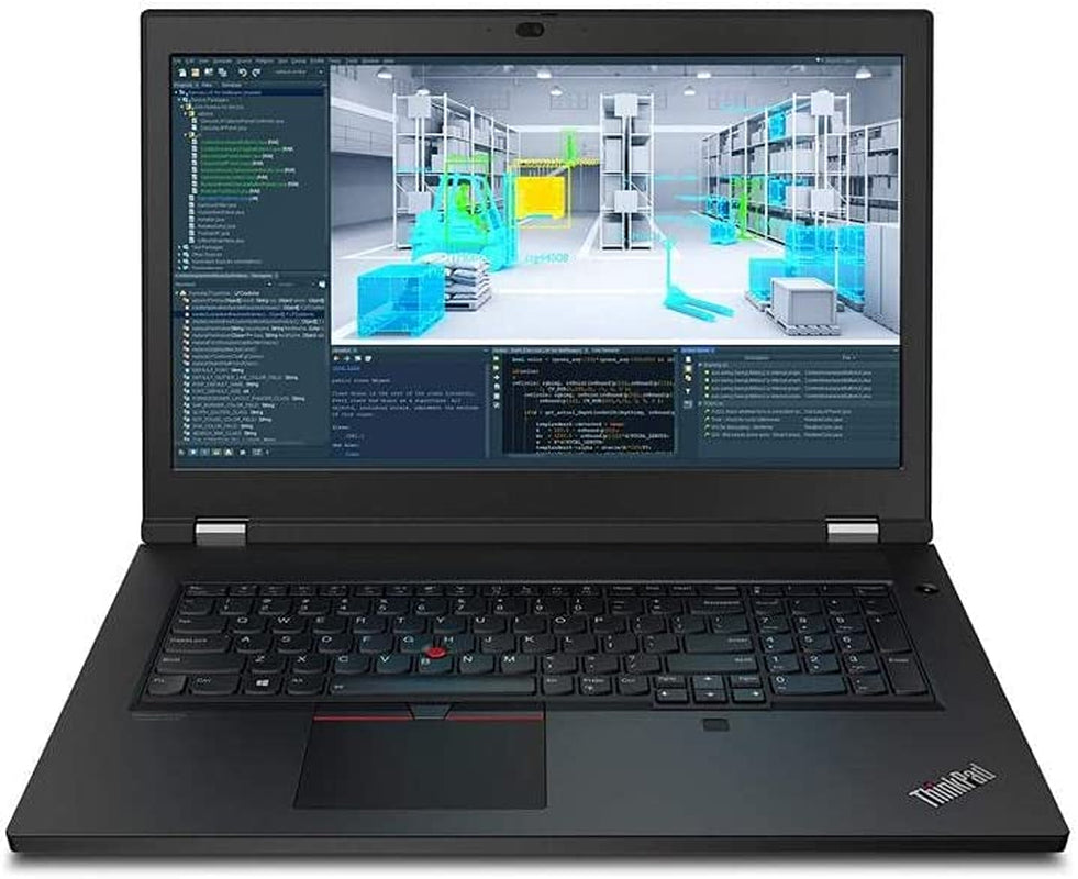 Thinkpad P17 Workstation Laptop (Intel I5-10400H 4-Core, 32GB RAM, 1TB Pcie SSD, Quadro T1000, 17.3" Full HD (1920X1080), Fingerprint, Wifi, Bluetooth, Webcam, Win 11 Pro) with Hub