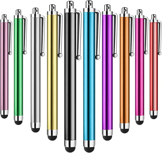 Stylus Pens for Touch Screens,10 Pack Lightweight Design for Ipad,Iphone, Samsung, HTC, Fire Tablet, Tablet, All Capacitive Touch Screen Device