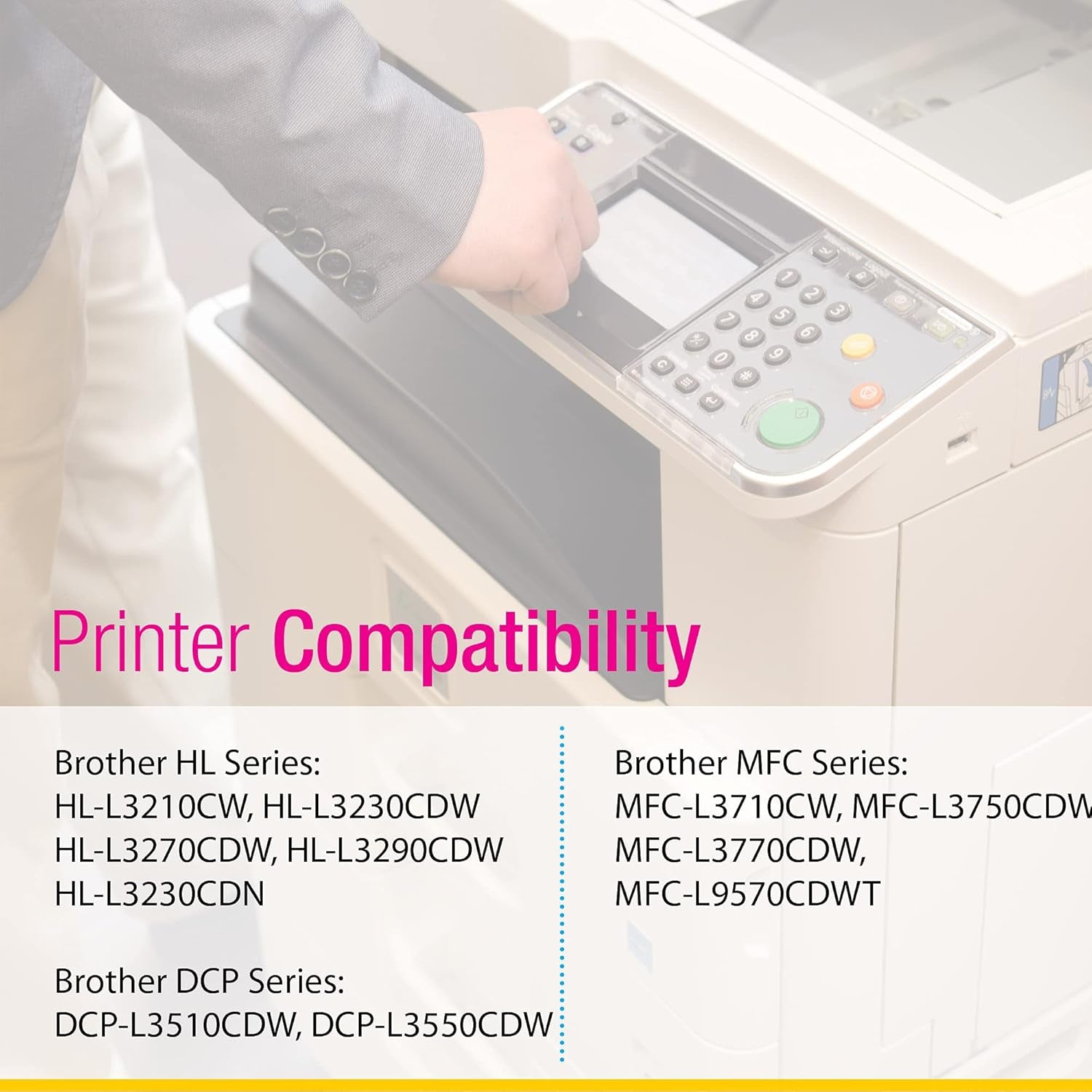 CS Replacement Toner Cartridge Compatible with Brother TN227 TN-227 TN227BK TN223 TN-223BK HL-L3210CW HL-L3290CDW HL-L3270CDW HL-L3230CDW MFC-L3710CW MFC-L3750CDW MFC-L3770CDW Toner (4-Pack)