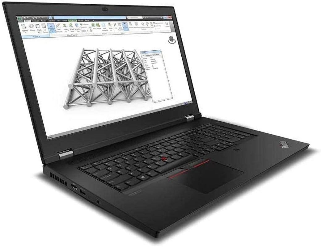 Thinkpad P17 Workstation Laptop (Intel I5-10400H 4-Core, 32GB RAM, 1TB Pcie SSD, Quadro T1000, 17.3" Full HD (1920X1080), Fingerprint, Wifi, Bluetooth, Webcam, Win 11 Pro) with Hub