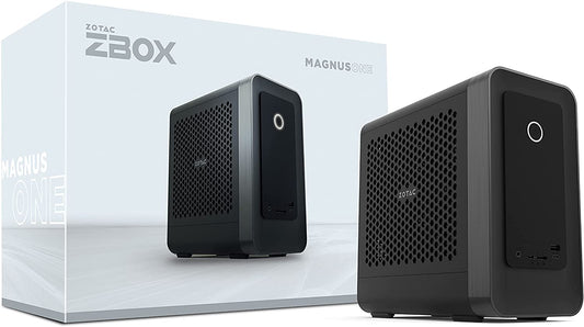 MAGNUS ONE ECM53060C Mini PC Geforce RTX 3060, Intel Core I5-10400, 16GB DDR4/512GB SSD/1TB Hdd/Windows 10 Home 64-Bit System, ZBOX-ECM53060C-U-W2B