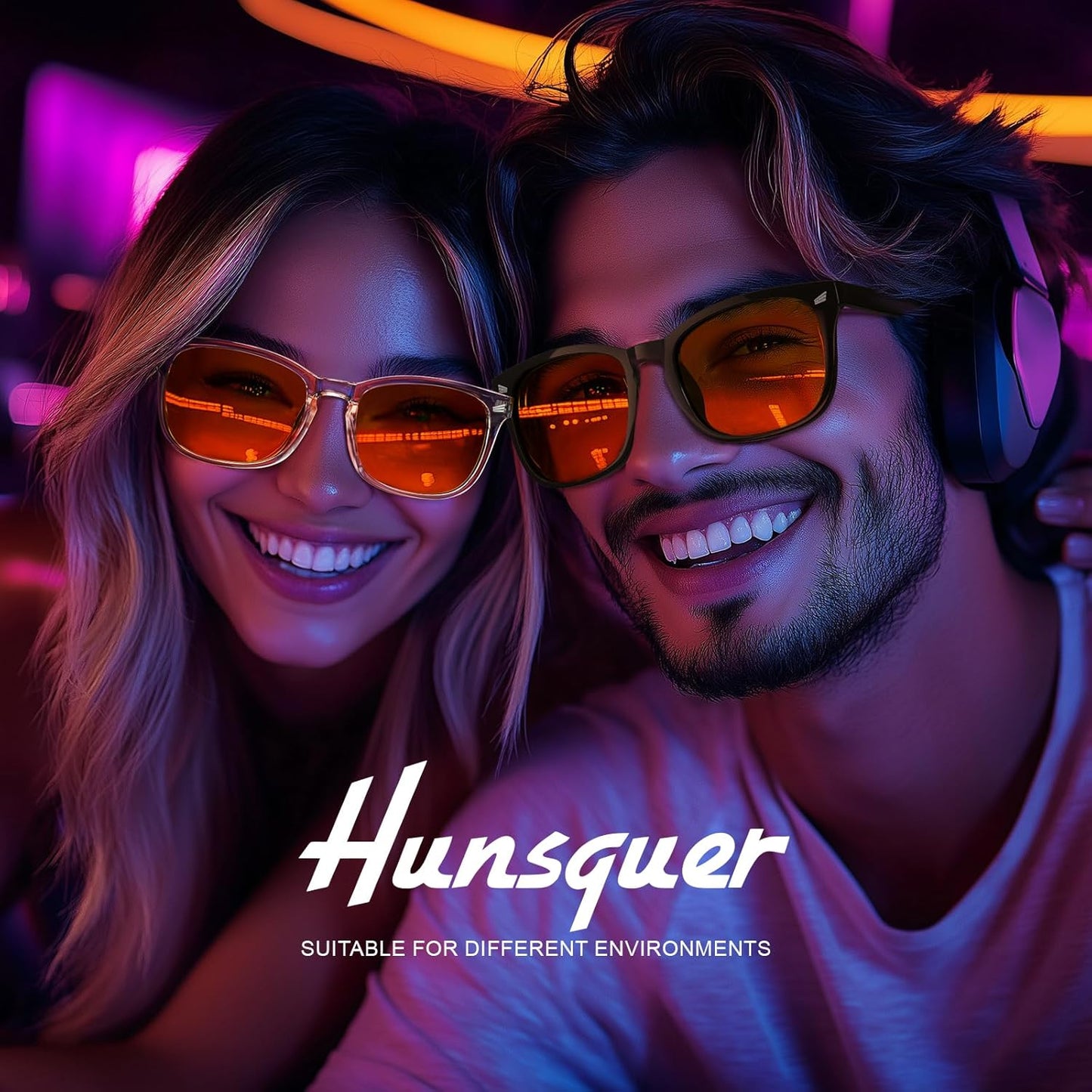 Blue Light Glasses for Woman/Men Computer Blue Light Glasses (Gaming Lenses)