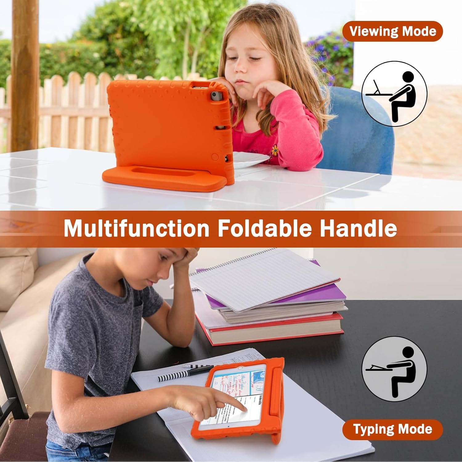 Kids Case Shockproof for Ipad Mini 5/4/3/2/1, Ipad Mini 4Th Generation Case for Kids, Convertible Handle Light Weight Super Protective Stand Cover Case for Ipad Mini 5Th Gen 7.9 Inch