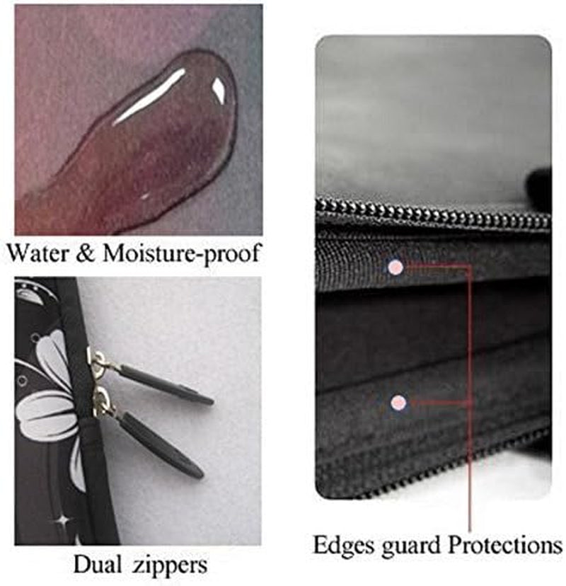 11.6" 12" Laptop Bag Case 12.2" 12.5 Inch Tablet Computer PC Ultrabook Notebook Neoprene Protective Sleeve Carrier Cover Pouch Holder