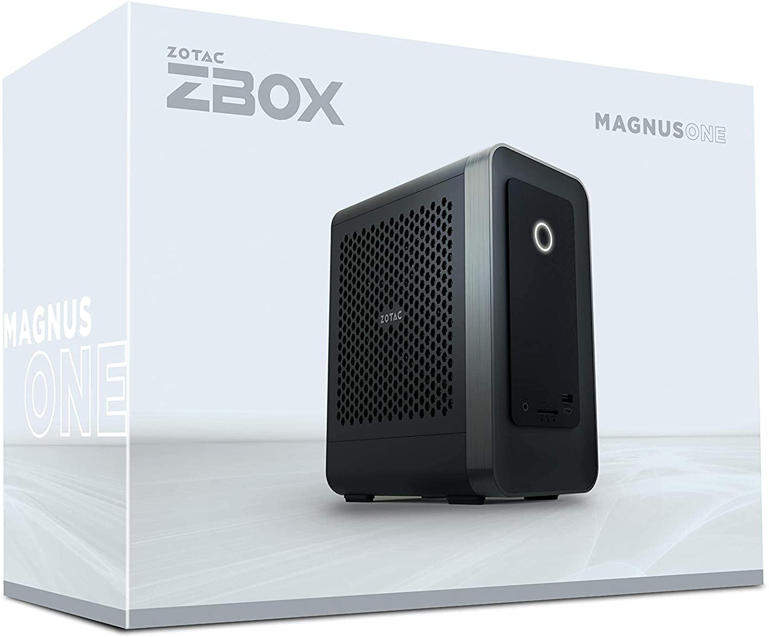 MAGNUS ONE ECM53060C Mini PC Geforce RTX 3060, Intel Core I5-10400, 16GB DDR4/512GB SSD/1TB Hdd/Windows 10 Home 64-Bit System, ZBOX-ECM53060C-U-W2B
