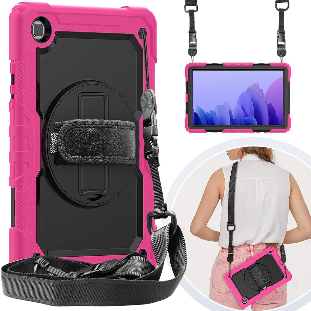 Ipad Pro 12.9 Inch Case 6Th 2022 2021 5Th Generation Ipad Pro 12.9 Inch 2020 4Th Gen with Screen Protector Pencil Holder Kids Shockproof Rugged Silicone Cover 360 Stand Hand Strap Green1