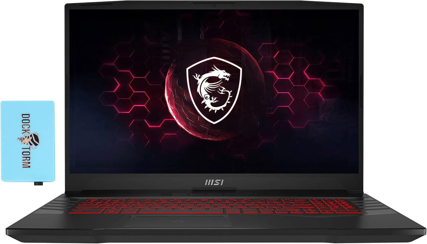 12Th Gen Pulse GL76 Gaming Laptop 17.3" 144Hz FHD + IPS Display (Intel I7-12700H 14-Core, 32GB DDR4, 512GB Pcie SSD, RTX 3060 6GB, RGB Backlit KYB, Wifi 6, BT 5.2, HD Webcam, Win11H) W/Hub