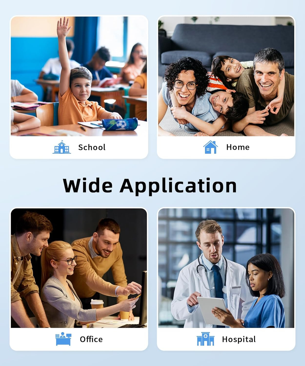 【5-Pack Larger Capacity】 950XL and 951XL Ink Cartridges Combo Pack, Replacement for HP 950 951 XL Ink Cartridges Works with Officejet Pro 8600 8610 8620 8625 8630 8100 Printer Ink (2BK/1C/1M/1Y)