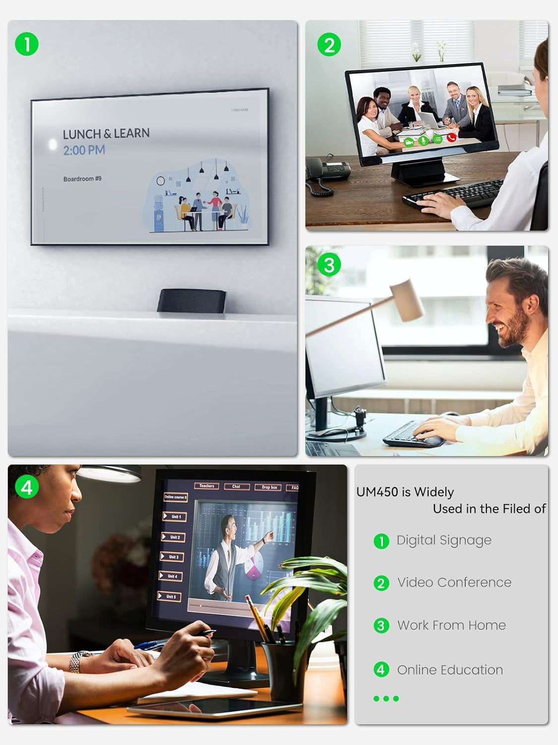 Deskmini UM450 Mini PC AMD Ryzen 5 4500U Windows 11 Pro Micro Computer, DDR4 16GB RAM+512GB SSD, 2Xhdmi/1Xusb-C 4K@60Hz Output, 2.5Gbps LAN, USB 3.2, Bluetooth, AMD Radeon Graphics PC