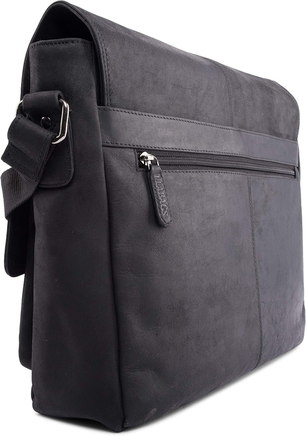 Leather Briefcases for Men - Genuine Leather Cambridge 15 Inch Laptop Bag - Messenger Bag Vintage Shoulder Bag