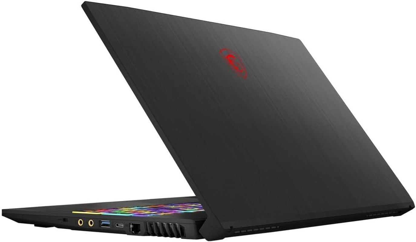 GF75 Thin 17 Gaming Laptop 17.3” FHD IPS 144Hz 10Th Gen Intel Hexa-Core I7-10750H 32GB RAM 1TB SSD + 1TB HDD Geforce RTX 3060 6GB USB-C Backlit Nahimic Win10 Black + HDMI Cable