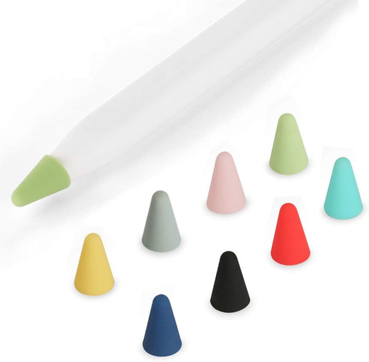 Hwojjha Silicone Nibs Cover Writing Protection for Ipad Pencil Compatible with Apple Pencil Tips (2Nd Gen) (8 Pcs)