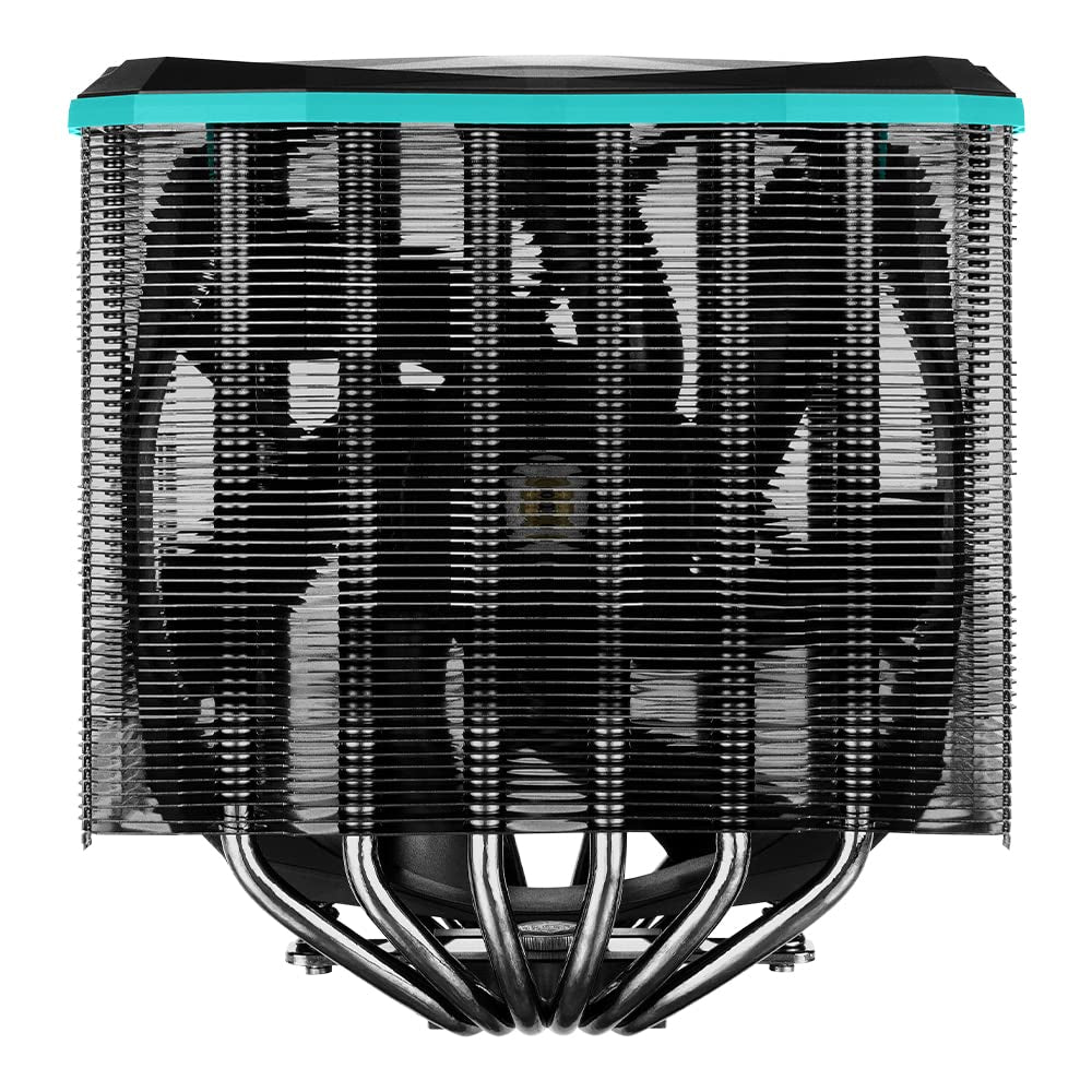 Iceberg Thermal  G6 Stealth Black-Nickel Plated 6 Direct Touch Heatpipe, with Ultra 140Mm Silent Fan Premium CPU Air Cooler LGA 1700 Compatible & AM5