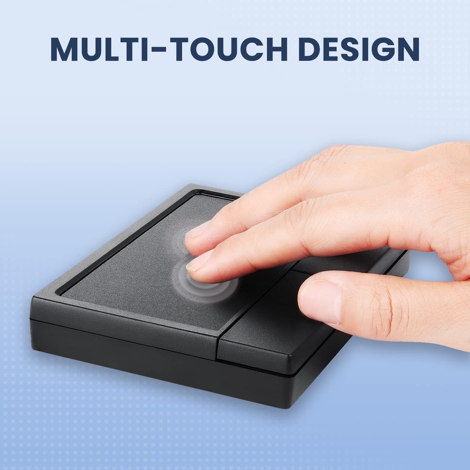 PERIPAD-504 Wired USB Touchpad, Portable Trackpad for Desktop and Laptop User, Large Size,Big