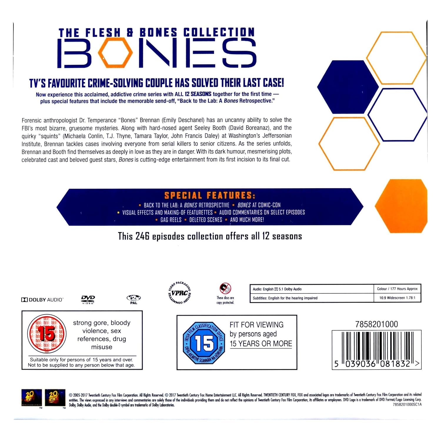 Bones - Seasons 1 to 12 [DVD]