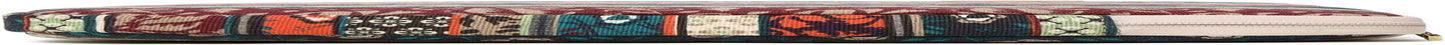 Water-Resistant Canvas 17 Inch Laptop Sleeve-Red Bohemia