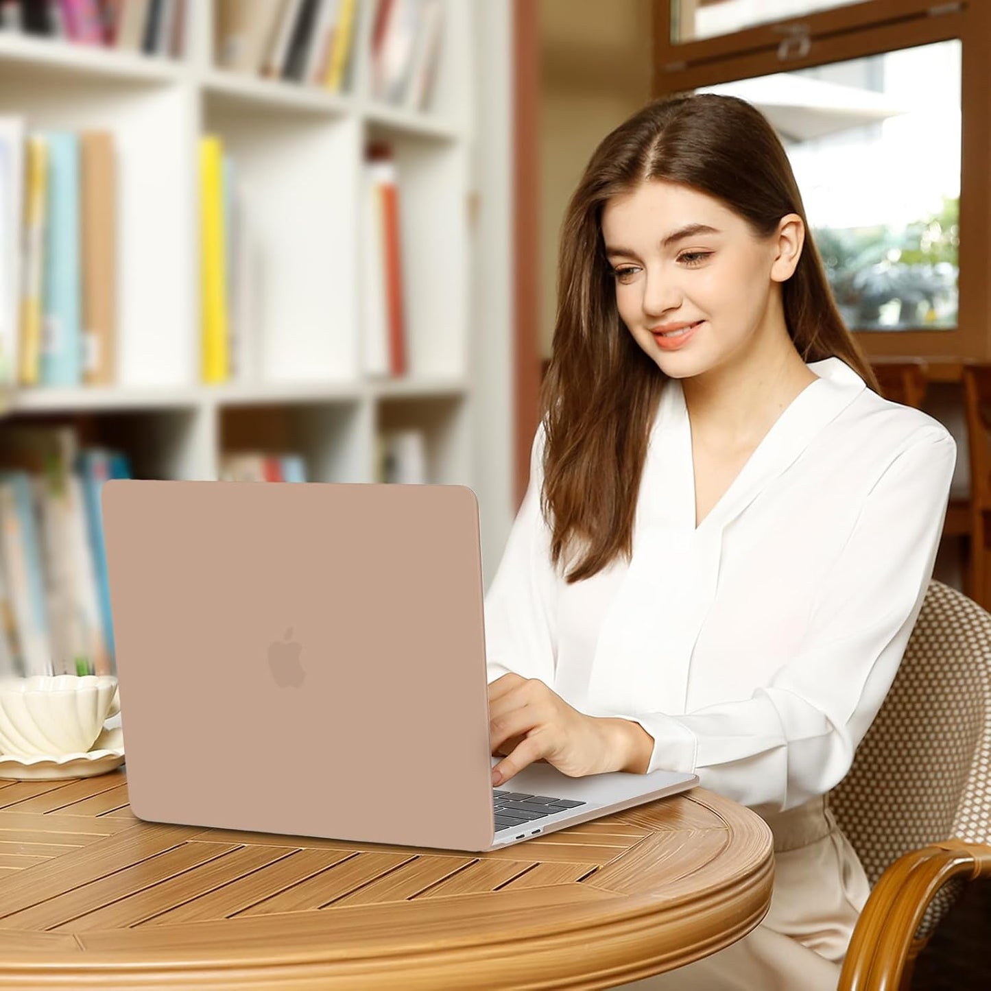 Compatible with Macbook Pro 13 Inch Case M2 2025, 2024, 2023, 2022-2016 A2338 M1 A2251 A2289 A2159 A1989 A1708 A1706 With/Without Touch Bar, Plastic Hard Shell Case Cover, Bronze Brown