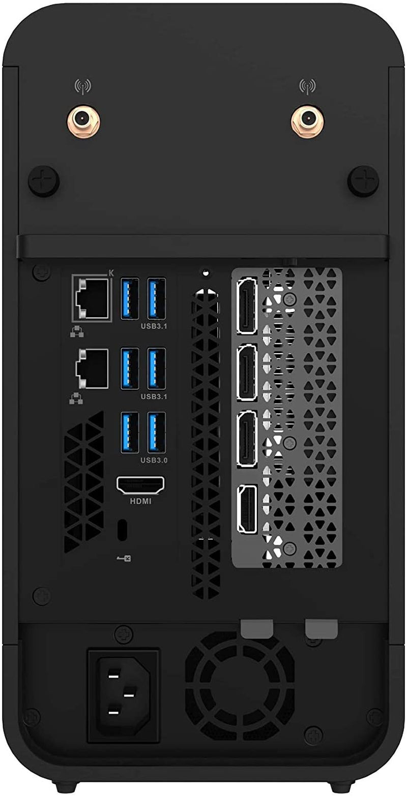 MAGNUS ONE ECM53060C Mini PC Geforce RTX 3060, Intel Core I5-10400, 16GB DDR4/512GB SSD/1TB Hdd/Windows 10 Home 64-Bit System, ZBOX-ECM53060C-U-W2B