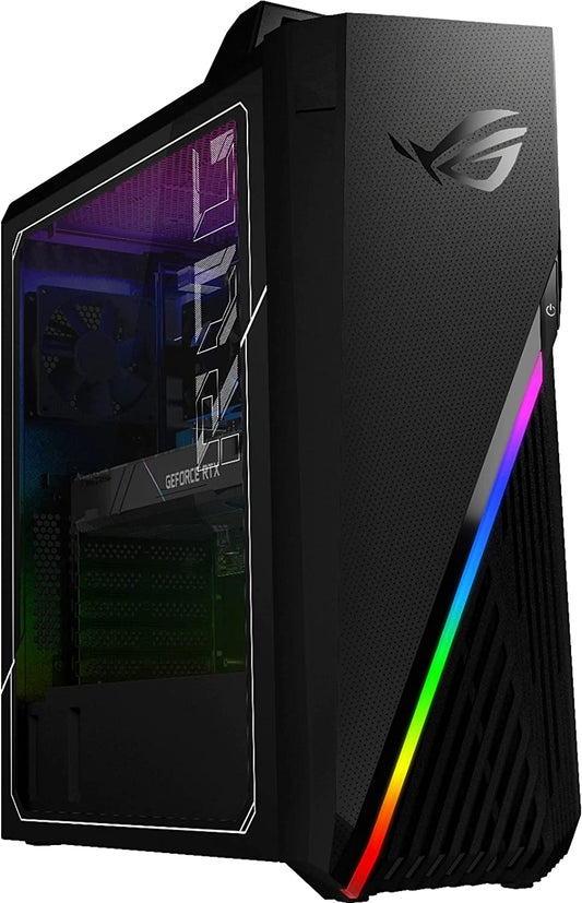ROG Strix G15CX Gaming Desktop Computer, Intel 8-Cores I7-9700K up to 4.9Ghz, 64GB DDR4 RAM, 2TB Pcie SSD + 2TB HDD, RTX 2080 Super 8GB GDDR6, Wifi 6, Bluetooth 5, Type-C, HDMI, Windows 10