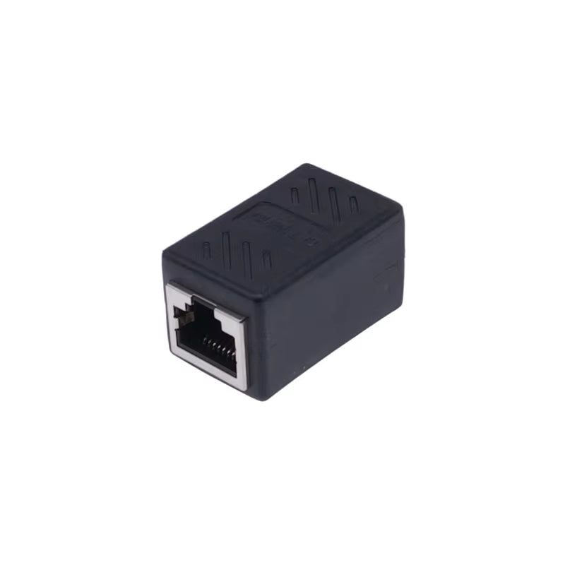 RJ45 Connector Network Extender Female to Female Ethernet Adapter Gigabit Interface Splitter Coupler for Internet Connection