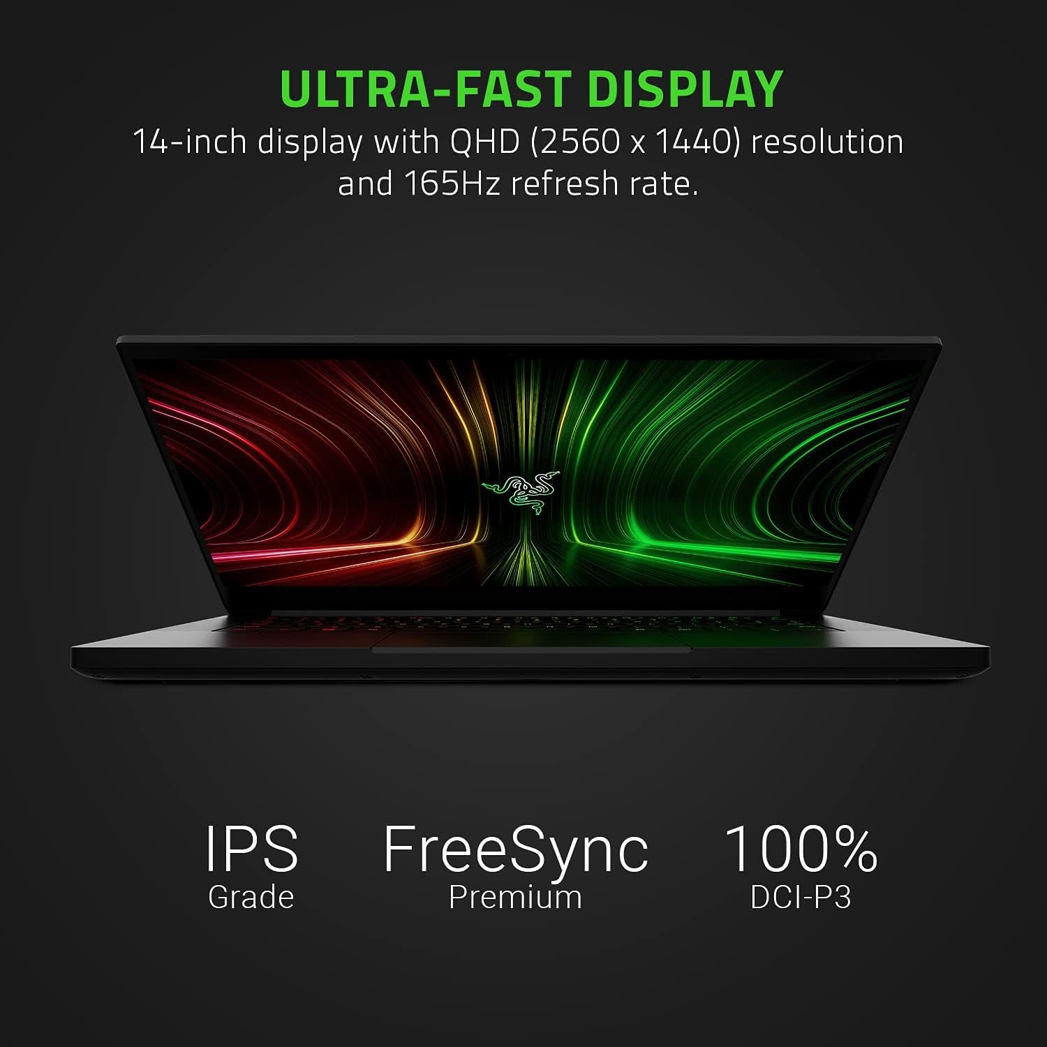 Blade 14 Gaming Laptop: AMD Ryzen 9 5900HX 8 Core, NVIDIA Geforce RTX 3070, 14" QHD 165Hz, 16GB RAM, 1TB SSD - CNC Aluminum - Chroma RGB - THX Spatial Audio - Vapor Chamber Cooling