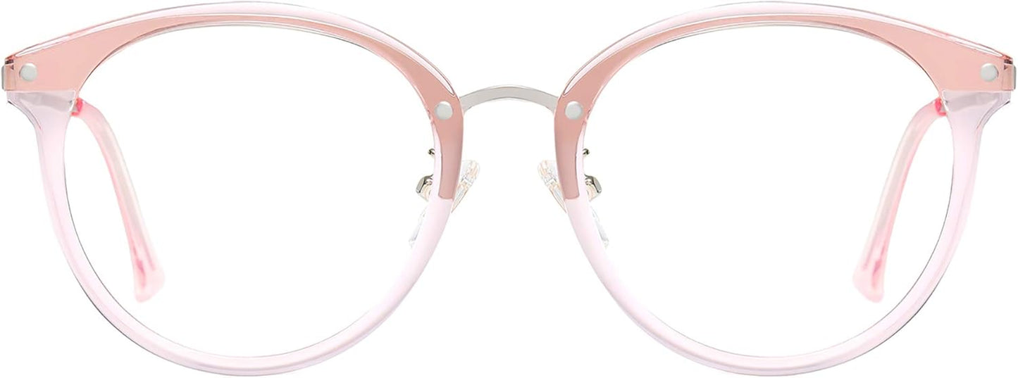 Retro round TR90 Blue Light Reading Glasses Womens Mens Readers Computer Glasses Eyewear Frame SJ9001