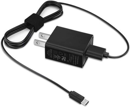 Fast Charger Fit for Fire HD10 Tablet with 5Ft Type-C Micro USB Cable for Charging All-New Fire HD 10 and Fire HD 10 Plus,Kids Pro,Kids Edition