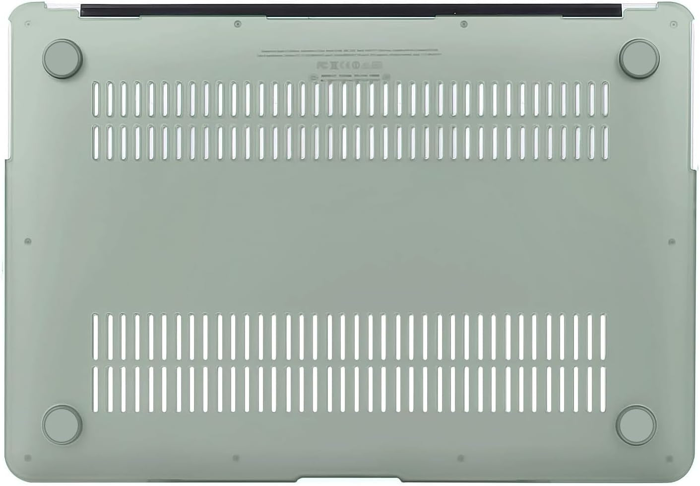 Compatible with Macbook Air 13 Inch Case (Models: A1369 & A1466, Older Version 2010-2017 Release), Protective Plastic Hard Shell Case & Keyboard Cover & Screen Protector, Antique Green