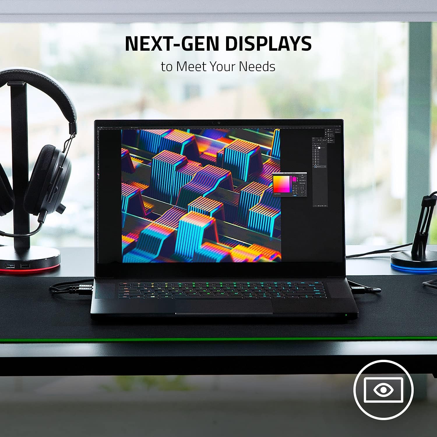 Blade 15 Gaming Laptop: NVIDIA Geforce RTX 3080-11Th Gen Intel 8-Core I7 CPU - 15.6” QHD 165Hz - 32GB RAM - 1TB SSD - CNC Aluminum - Chroma RGB - THX Spatial Audio - Thunderbolt 3