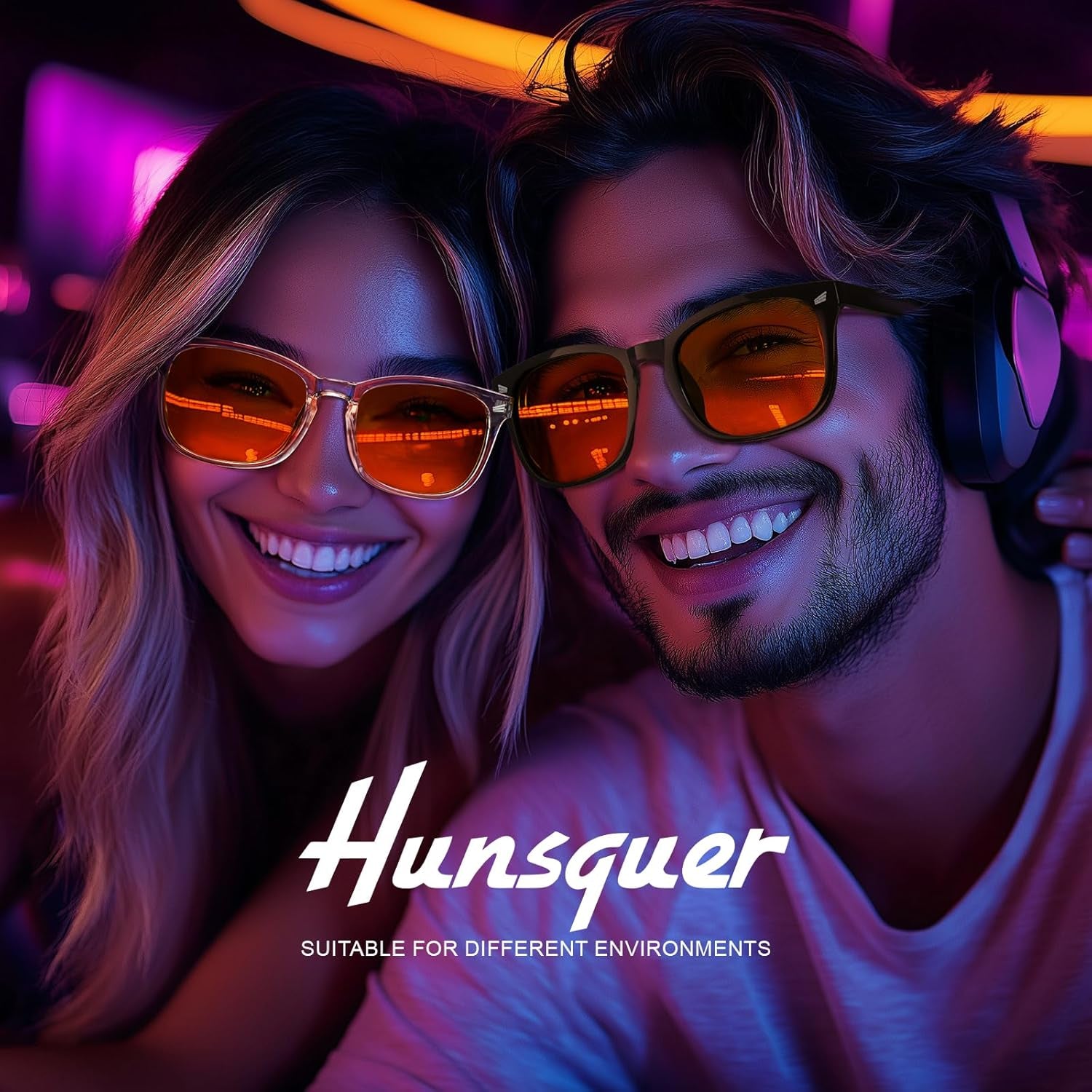 Blue Light Glasses for Woman/Men Computer Blue Light Glasses (Gaming Lenses)