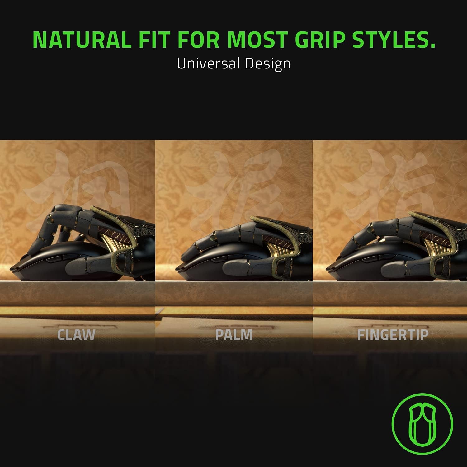 Orochi V2 Mobile Wireless Gaming Mouse: Ultra Lightweight - 2 Wireless Modes - up to 950Hrs Battery Life - Mechanical Mouse Switches - 5G Advanced 18K DPI Optical Sensor - Classic Black