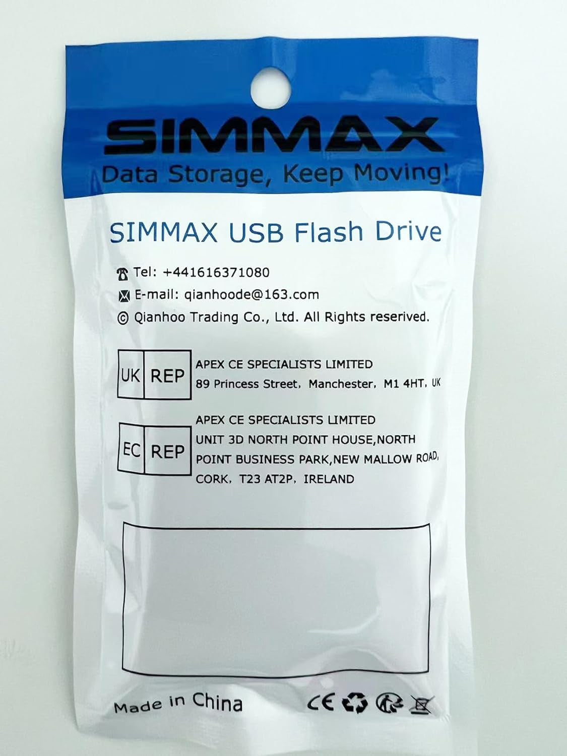 Memory Stick 32GB USB 2.0 Flash Drives Thumb Drive Pen Drive (32GB Blue)