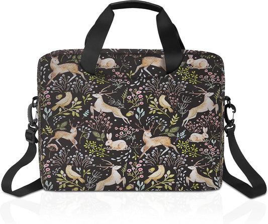 Laptop Case 15.6 Inch Computer Messenger Bag with Shoulder Strap for Men Women Travel